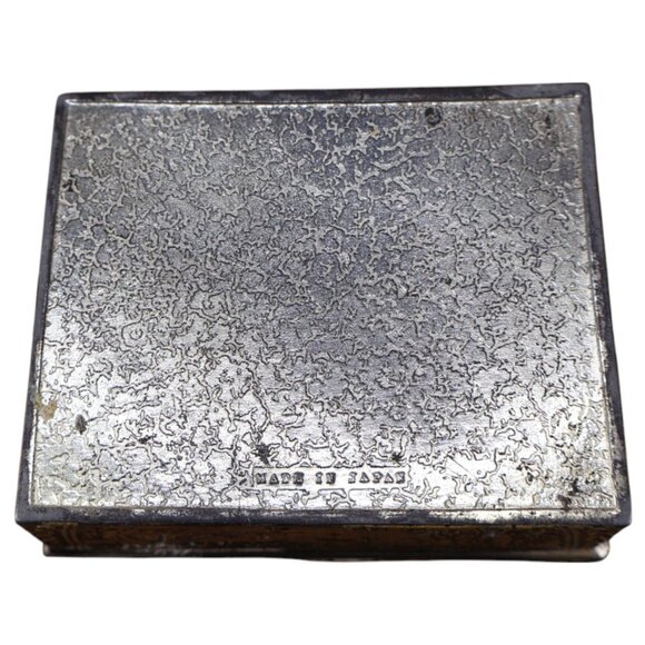 Vantine’s Japan Silver-Tone Art Nouveau Nymph Scene Trinket Jewelry Box - Picture 6 of 7